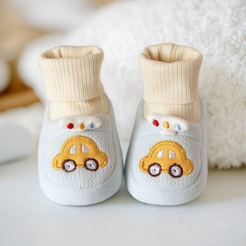 Winter Baby Shoes 0-6-12 Months Can'T Be Shaken Off, Warm Fleece-Lined and Thickeneded Newborn Baby Boy Infant Shoes