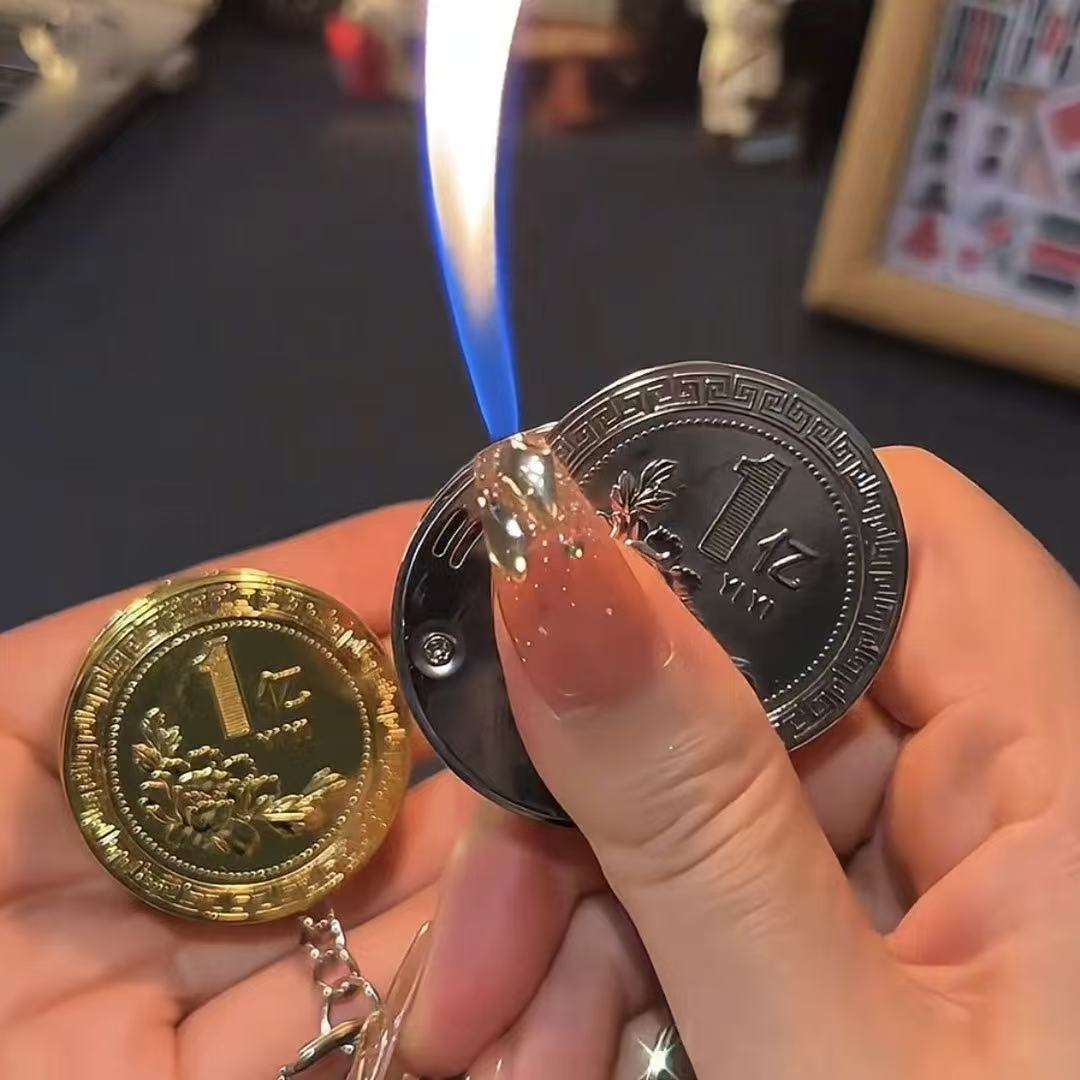 El encendedor es extraño y extraño. Las yemas de los dedos de las celebridades de Internet se descomprimen y las monedas se transfieren a 100 millones de pequeños objetivos. Regalos para familiares y amigos