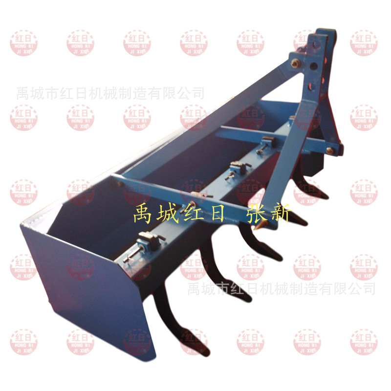 5FT箱式平地机 农用平地机械刮土板现货 禹城供应刮土板平地机