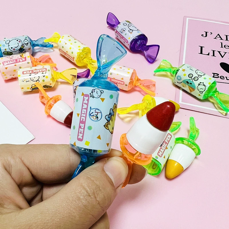 Конфеты формы карандаш студент милый мультфильм ручка портативный мини-игрушка формы ручной счет ручка производители оптом