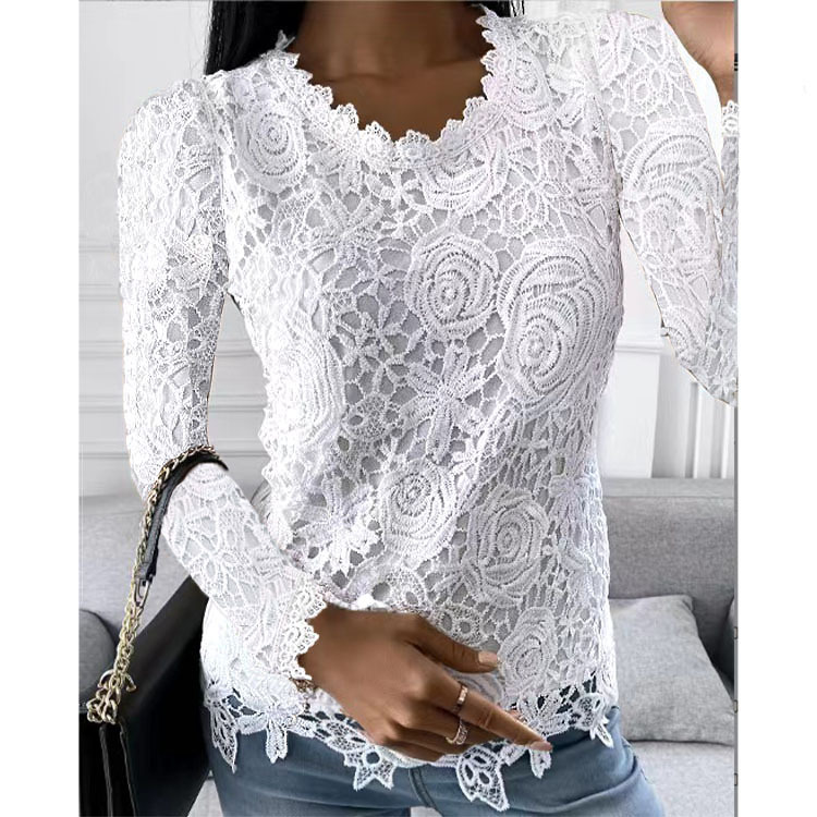 Independent Website WISH Best-selling Popular European American Women's Clothing 2026 Autumn And Winter New Lace_ecoleips.com
