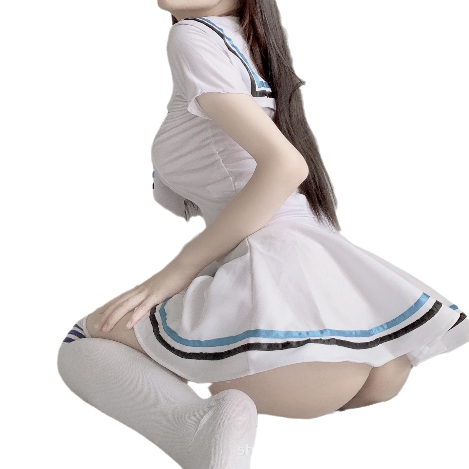 Sexy jk uniforme tentación nuevo sexy sexy estudiante falda corta club nocturno jk traje de actuación traje de marinera japonés mujer