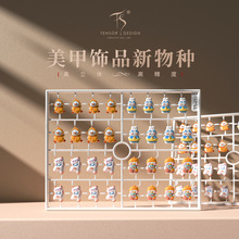 TENSOR铁素新品爆款可爱精雕树脂美甲饰品穿戴甲饰品批发TX016