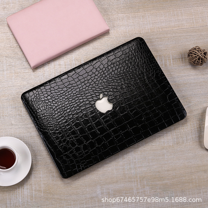 Suitable for MacBook Apple Notebook Protective Case Crocodile Pattern M2 Case Air/Pro13 / 14inch Colorful Sticker