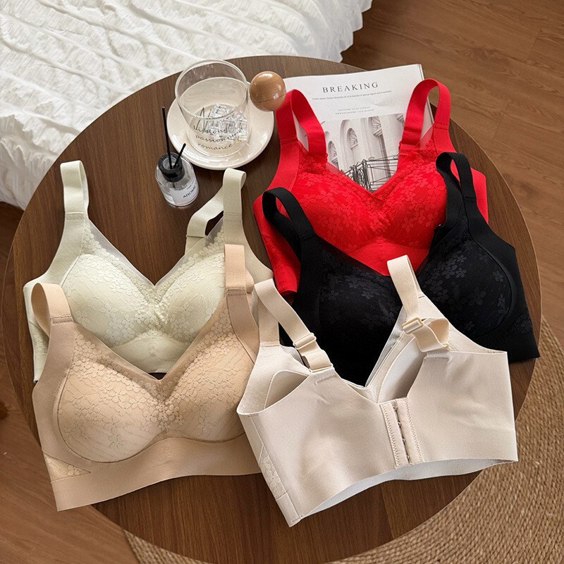 8962 # Designer Style Light Luxury Lift-Up Bra with Soft Support and Gathering Effect for Small Busts, Women's Push-Up Fixed Cup Bra 8962 # Designer Style Light Luxury Lift-Up Bra with Soft Support and Gathering Effect for Small Busts, Women's Push-Up Fixed Cup Bra
