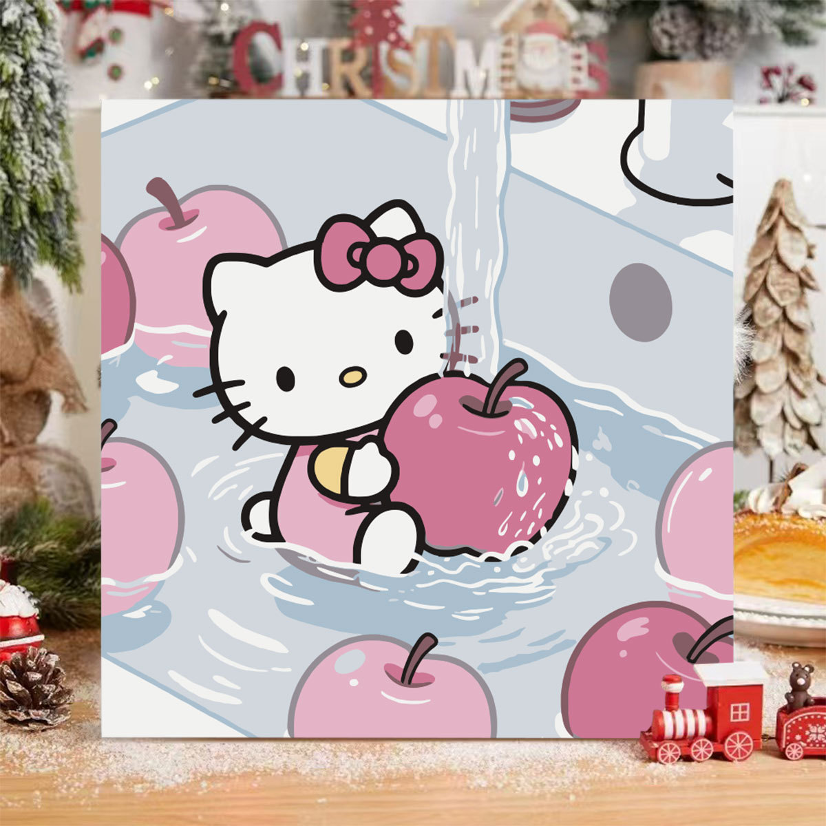 LA549 / 20*20cm 후면 패널+페인트+브러시