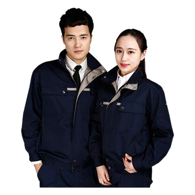 Весна и осень Авторемонтная рабочая одежда Хлопок с длинным рукавом Мастерская Рабочая одежда костюм Сварочная рабочая одежда Сайт Мастерская Заводская одежда