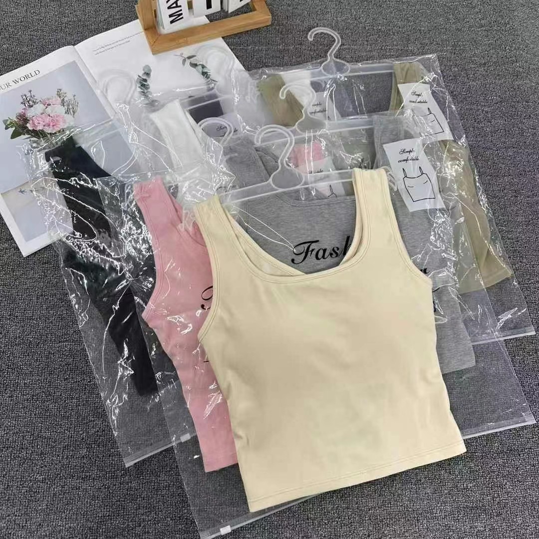 8806 hermosa espalda corta con almohadilla para el pecho, camisola, ropa de verano para mujer, yoga deportivo, base para cubrir los senos