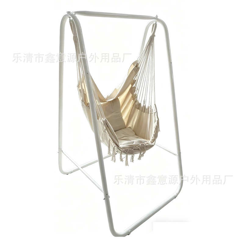 Outdoor camping swing chair, portable hammock, foldable hanging chair, indoor swing basket seat, simple hanging chair wholesale