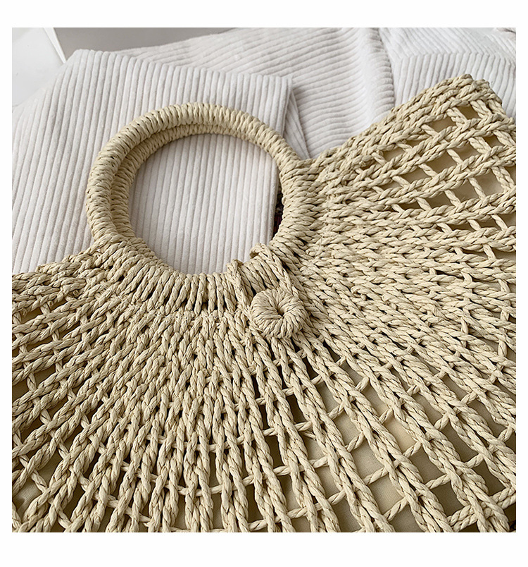 Simple Fashion Straw Woven Bag display picture 21