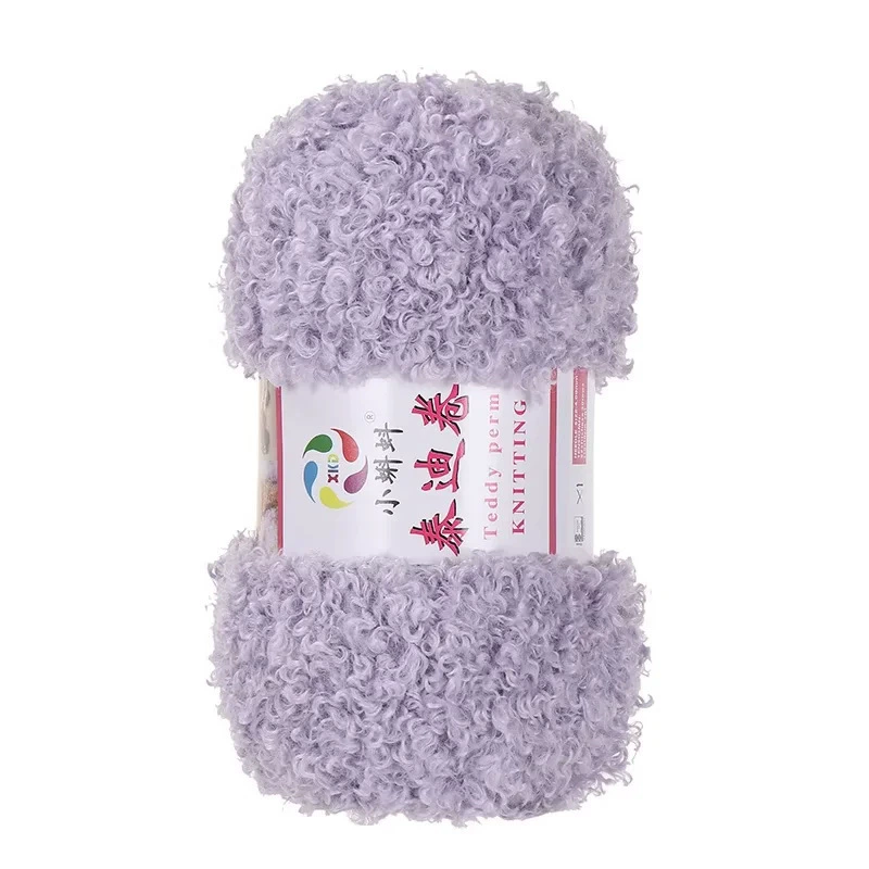 Кати Teddy Rolling Wool Warbur twisted basket Teddy dog special line Korean blog lord three DIY handmade hook needles