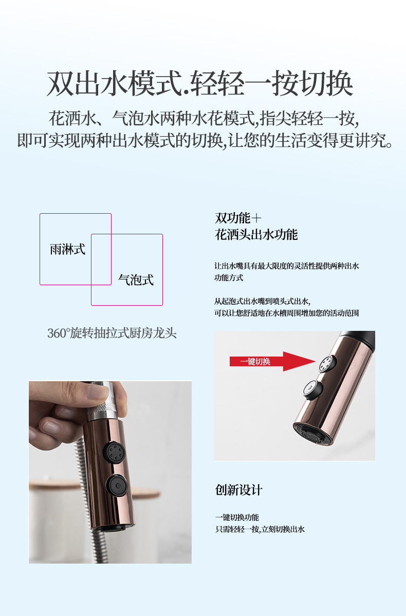 The source factory sensor touch intelligent sensing sink for washing vegetables, hot and cold kitchen, pull and touch touch faucet undefined