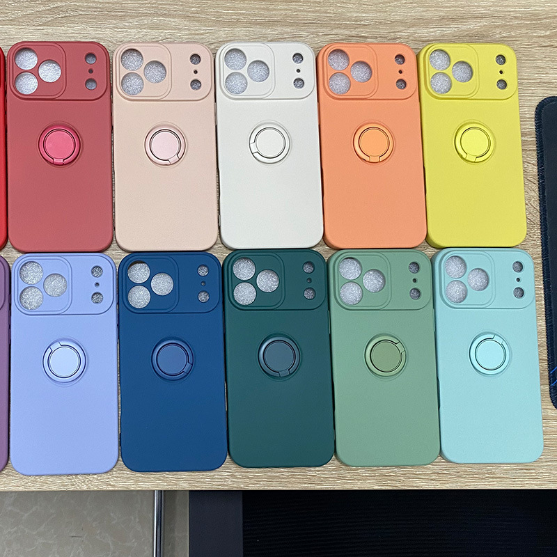 新品适用iphone17手机壳硅胶指环扣支架苹果17Air全包保护套tpu|undefined