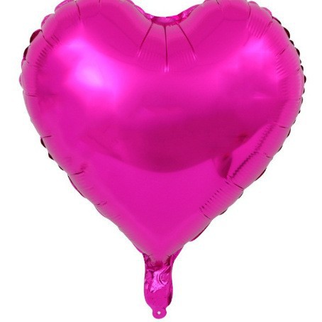 18 pulgadas en forma de corazón de cinco puntas globo estrella amor película de aluminio globo boda cinta decoración fiesta de cumpleaños decoración de la boda