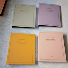 Sugar Candy Instant Camera Album for Celebrity Fans, Mini Card Storage Folder, 3-inch Photo Insert Style, 128 Pieces