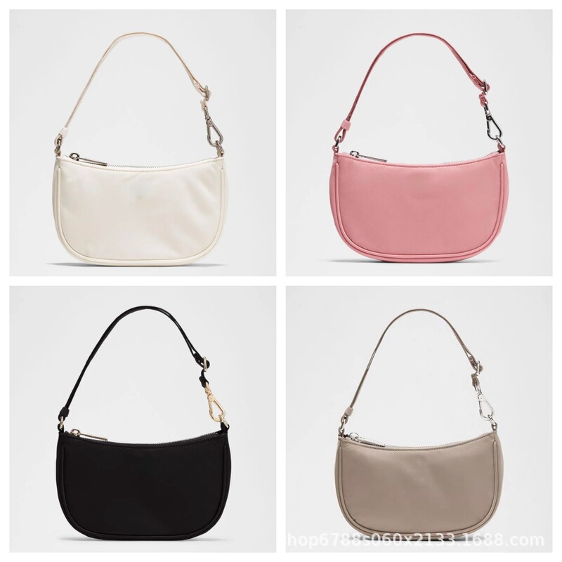 Lululemon Bag 1-Liter Moon Bag Solid Color Underarm Bag Versatile Shoulder Bag Commuter Women's Bag Hand-Held Crescent Bag Lululemon Bag 1-Liter Moon Bag Solid Color Underarm Bag Versatile Shoulder Bag Commuter Women's Bag Hand-Held Crescent Bag