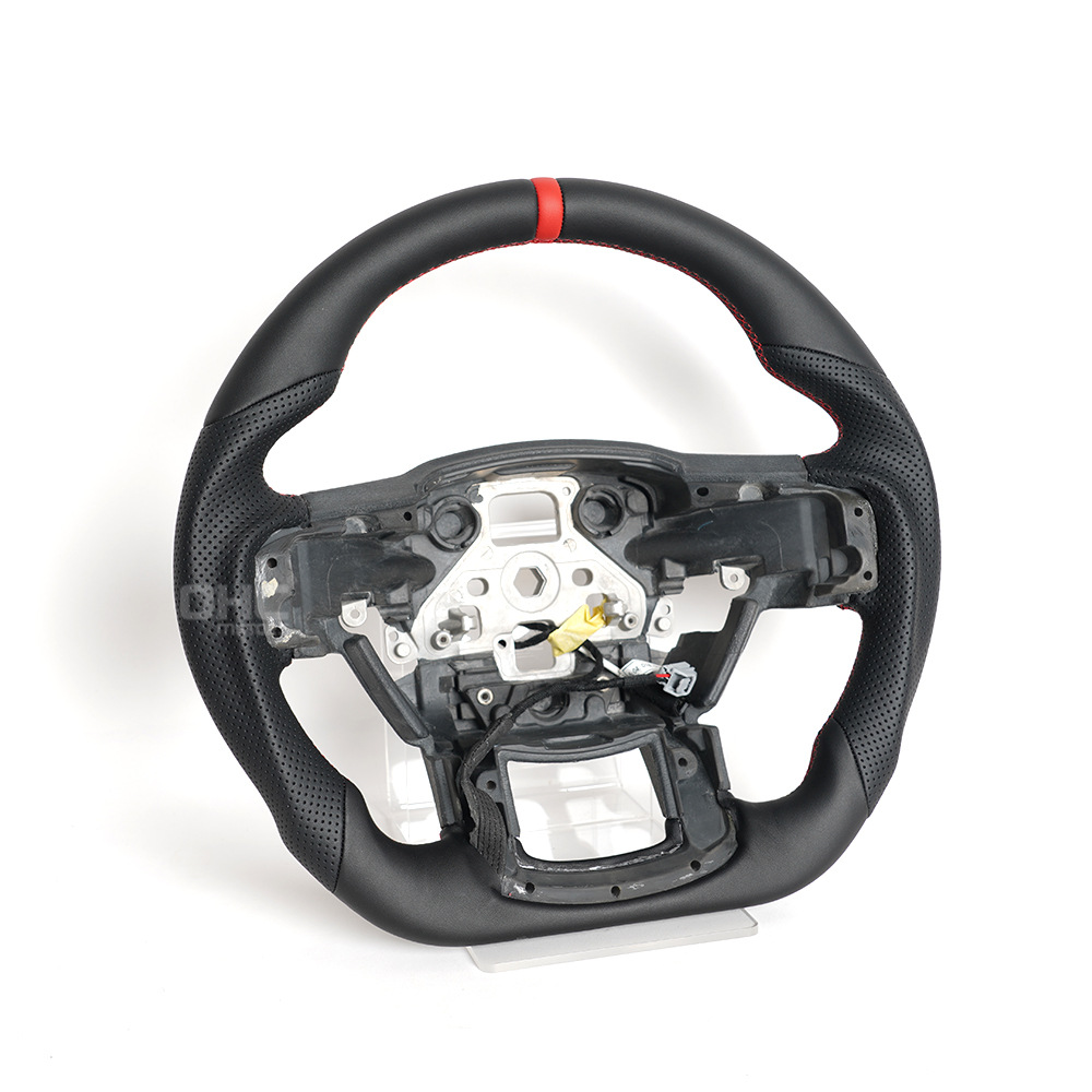 Cross-Border Hot-Selling Product Suitable for 15-20 Ford F150 Raptor Full Leather Car Steering Wheel Modification