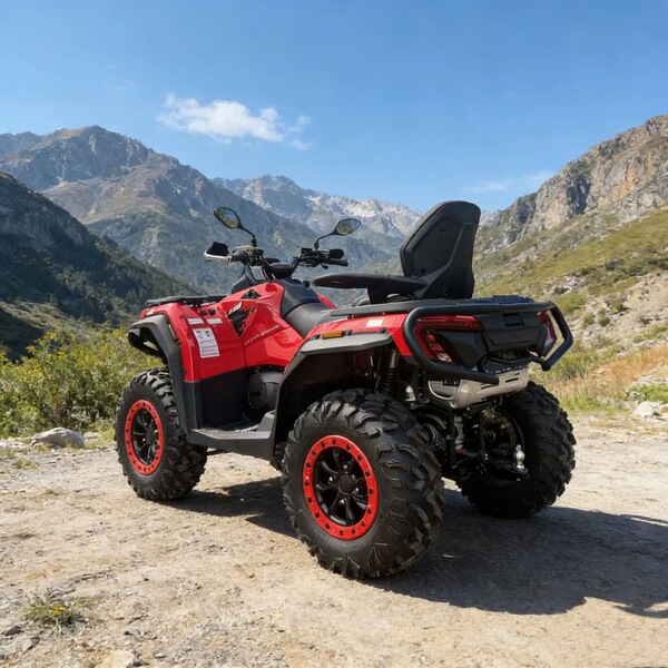 600cc four-wheel drive ATV