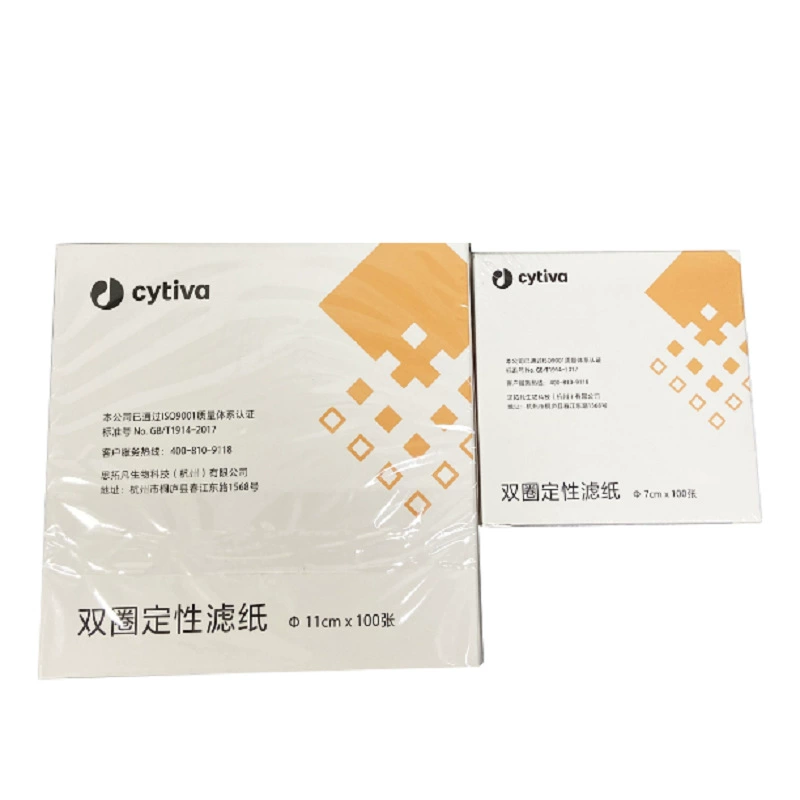 Двойное кольцо Марка Качественная Фильтровальная Бумага Медленная Средняя Скорость Быстро 12,5 cm Химическая Экспериментальная Школа