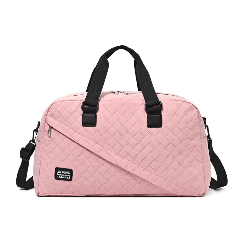 Comercio exterior al por mayor 2024 nuevo estilo casual color sólido bolsa de viaje de gran capacidad viaje al aire libre bolso diagonal de un solo hombro