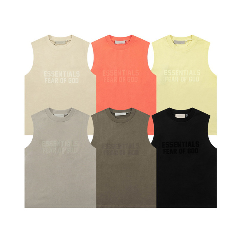 ESSENTIALS HHH American chest letter T-shirt vest trendy brand high…