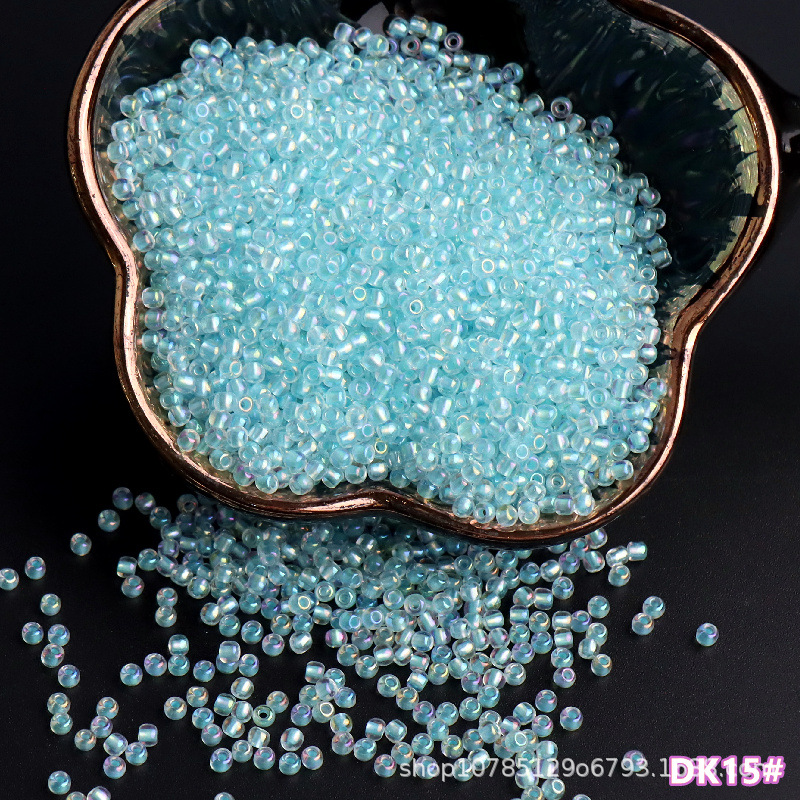 DK15 염색 코어 워터 블루 컬러 / 슈퍼 2mm 10g 약 800