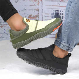 25跨境新款男女五指户外加绒加厚防水防滑耐磨棉鞋户外休闲雪地靴
