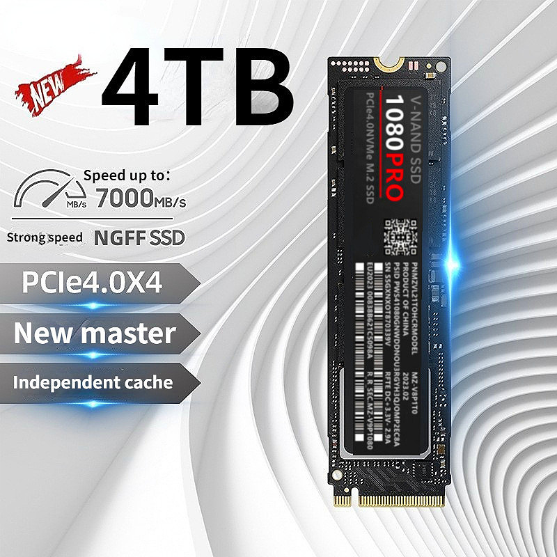 Cross-Border New 1080Pro M2 Solid State Drive Ssd1Tb2Tb4Tb Pcie4.0Nvme
