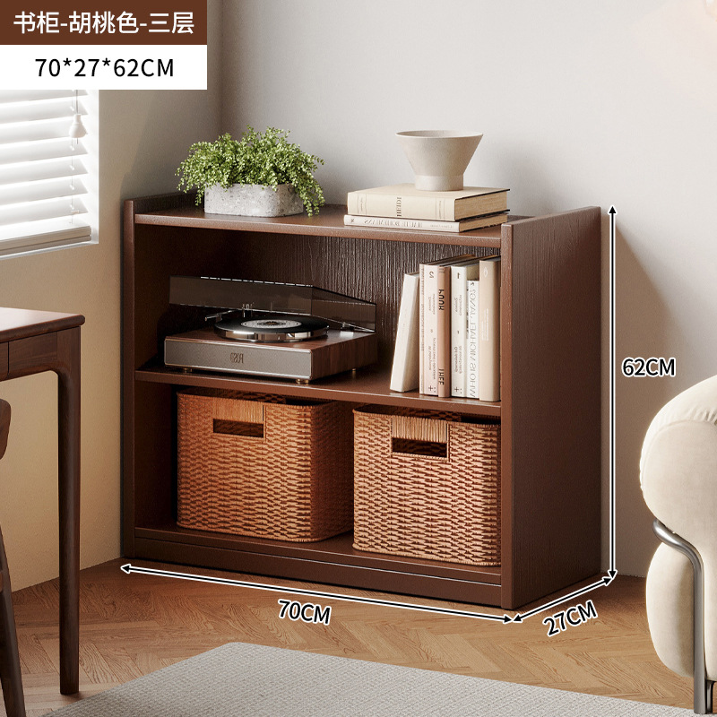 Estante de libros estante de piso contra la pared gabinete integrado gabinete pequeño lado gabinete de almacenamiento gabinete estrecho de almacenamiento gabinete de exhibición