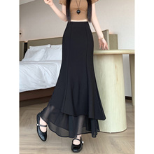 ��ɫ����ȹ���Ĳ��������˫����ɴƴ�Ӱ�������һ����βȹA11049