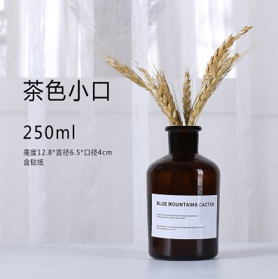 기본 항목  250ml 갈색 작은 입