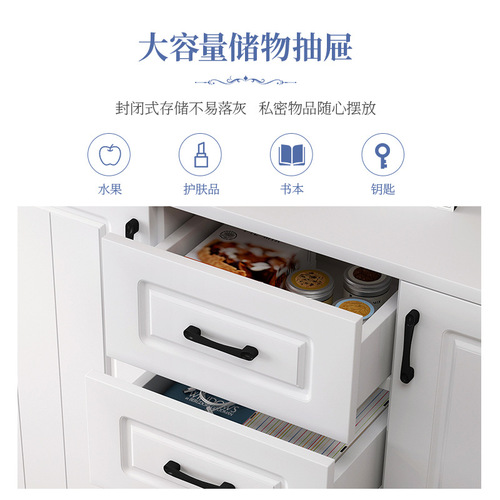 Yijiada storage cabinet bedroom cabinet wall drawer storage cabinet simple modern living room storage cabinet wooden cupboard