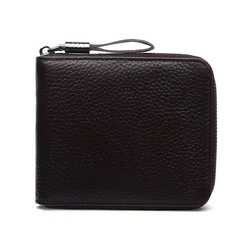 Licencia de conducir estuche de cuero de los hombres de negocios titular de la tarjeta de cuero Certificado de almacenamiento integrado multi-funcional Licencia de Conducir Banco ultrafino Tarjeta de caso