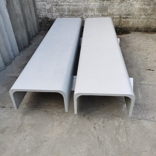 GRC glass fiber cement prefabricated pavilion park scenic spot stool waterproof coating