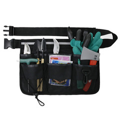 Amazon Recommended Garden Tool Hip Bag Tool Storage Bag Adjustable Portable Tool Mesh Hip Bag