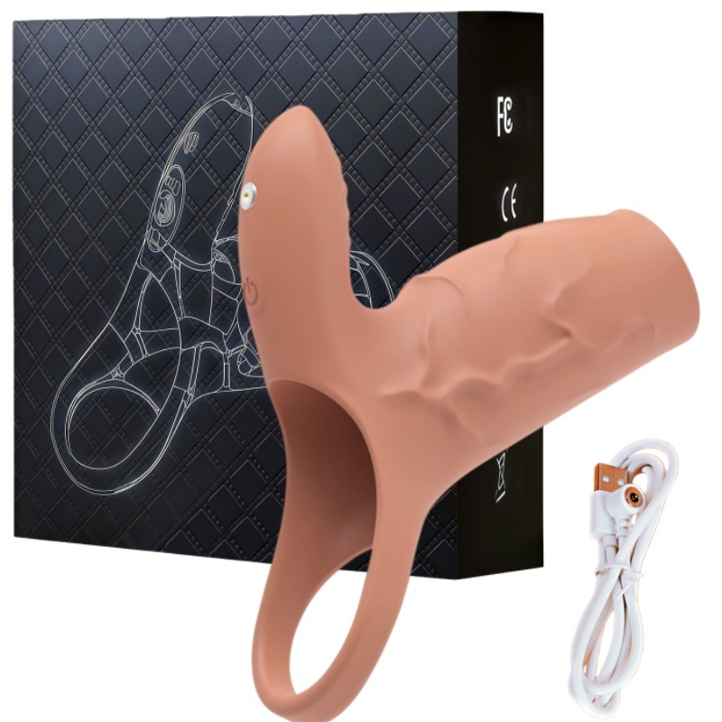 2세대 워울프 진동링, 스킨톤, 박스 포장, 듀얼 진동 듀얼 모터