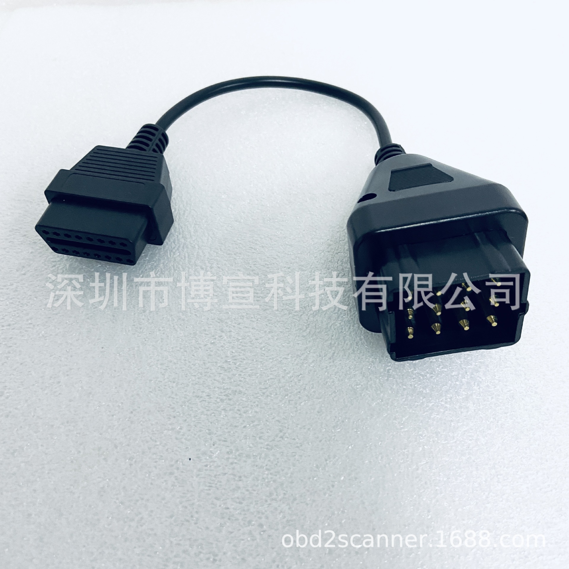 Gaz 12pin for 16 PIN Female to Male 12 pin OBD OBD2