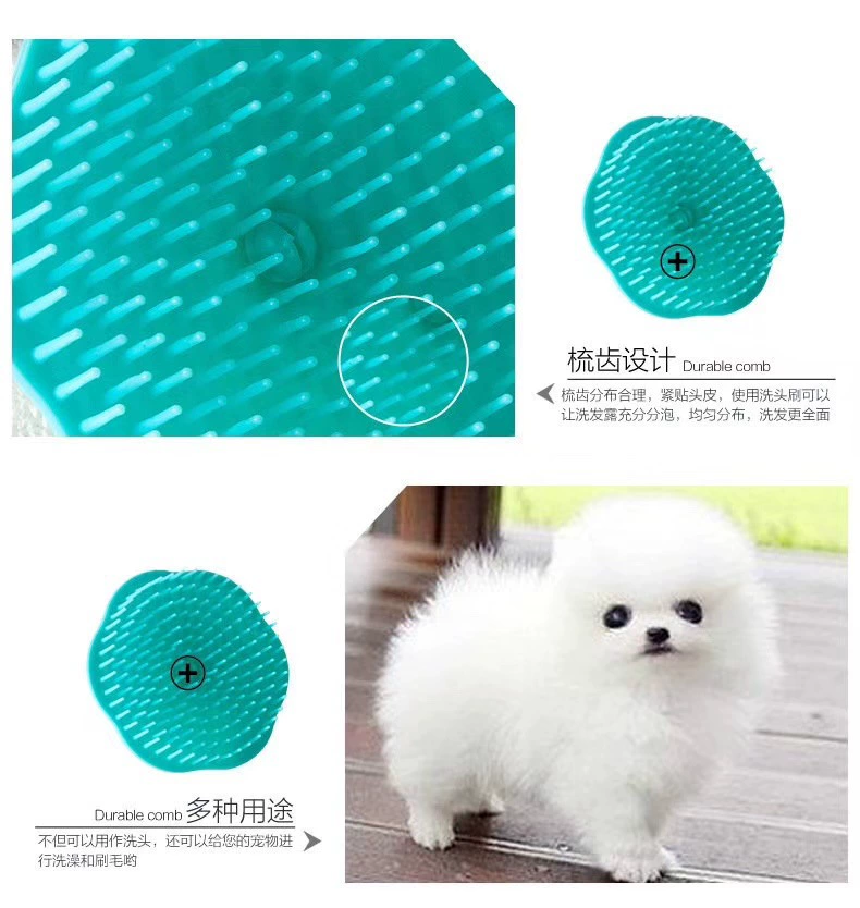 Silicone handheld massager for scalp for traveling