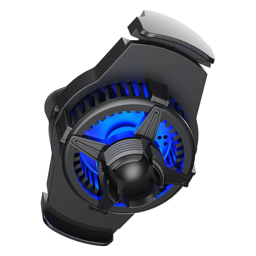 Беспроводная зарядка для мобильного телефона, радиатор, полупроводниковое охлаждение, охлаждающая подставка для игр и прямых трансляций, подходит для Apple и Android, магнитное крепление