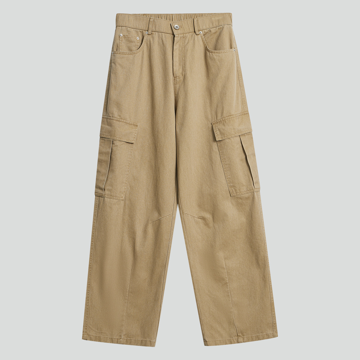 Sin devoluciones ni cambios【Liquidación por tiempo limitado a un precio súper bajo】Pantalones casuales holgados y rectos para hombre APO, para otoño e invierno
