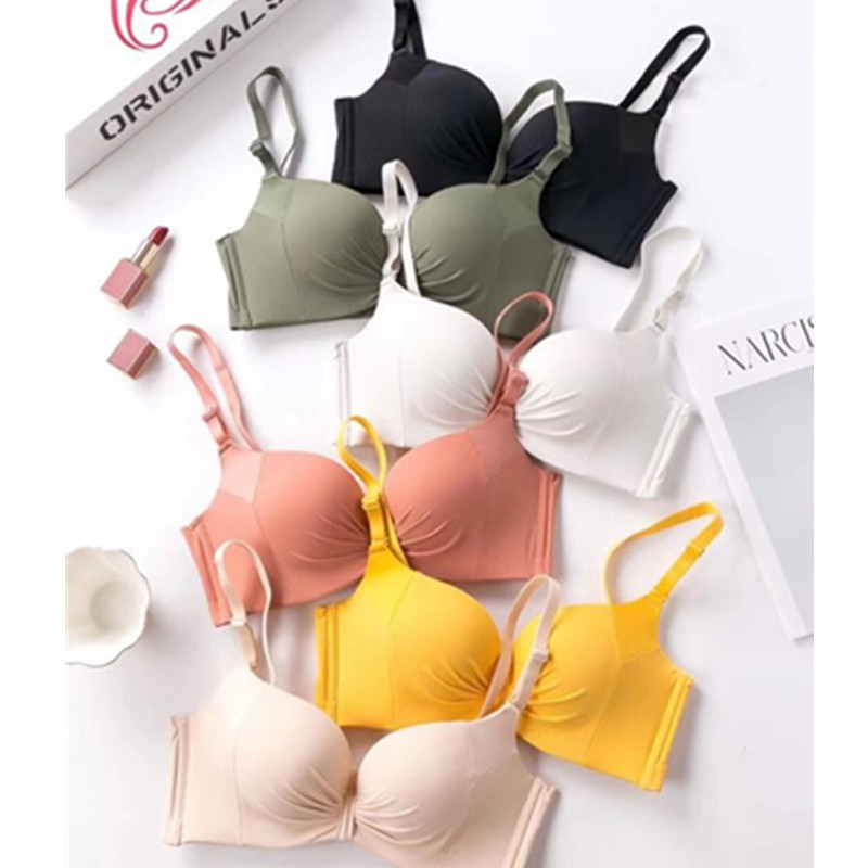 智贝详情图_7新款尤奈亲肤小清新少女调整型内衣无钢圈聚拢收副