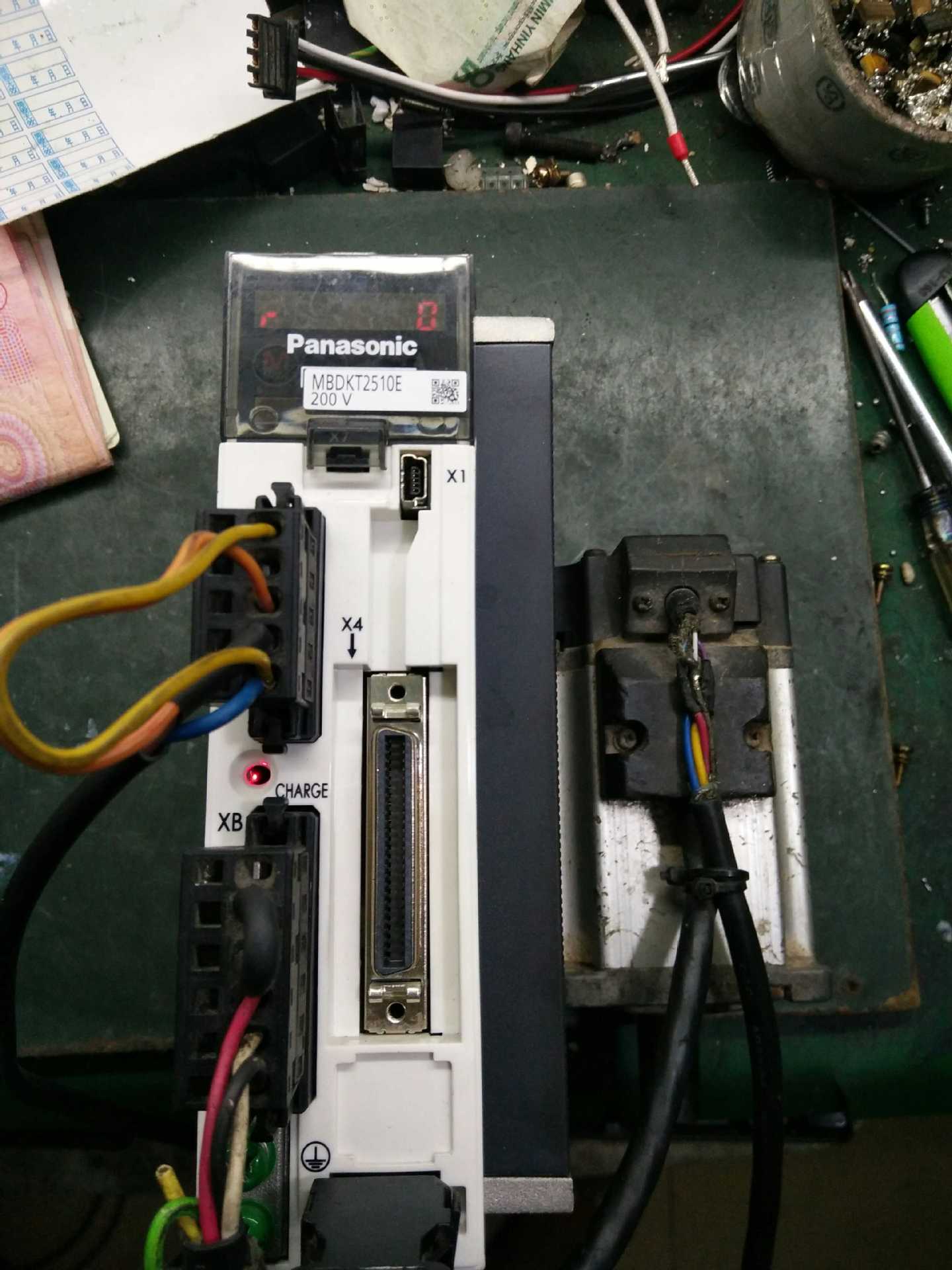 松下伺服驱动器1小时快修MBDKT3530E MBDHT2510E 3520E MDDHT5540