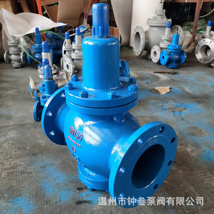 水用减压阀 Y42F-16P不锈钢先导活塞式水用减压阀 水用调压减压阀