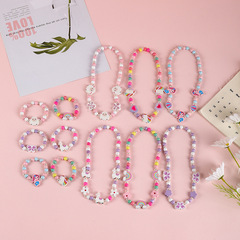 Cross-border new arrival European and American-style wooden bead bracelets, necklaces, and layered accessory sets—wholesale from manufacturer