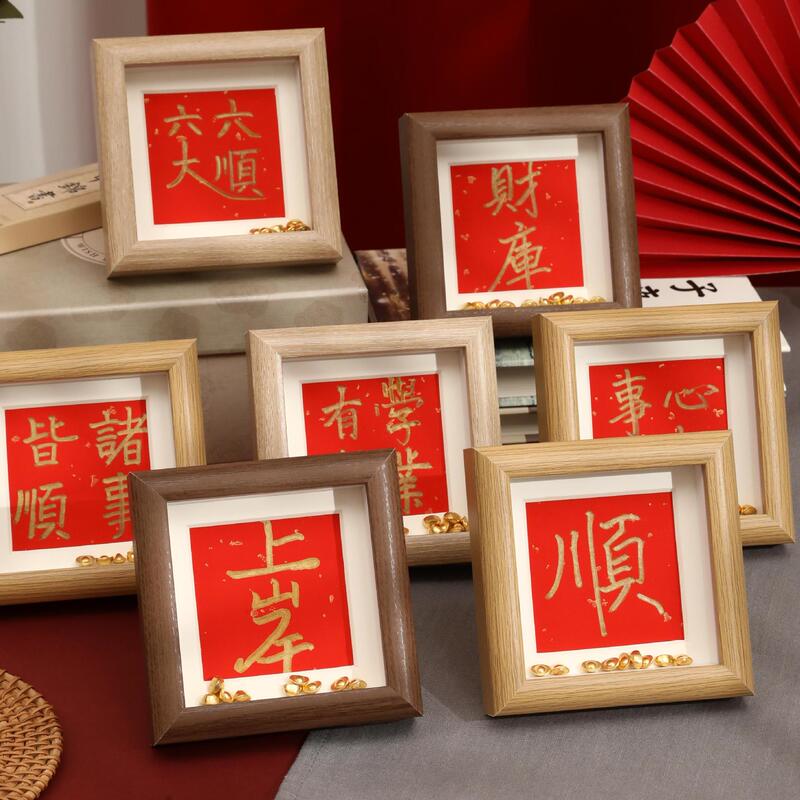 Customized Wooden Hollow Photo Frame for Hanging and Display, 456810inch Handmade Photo Frames, Empty Frames, New Chinese Style Calligraphy and Painting Frames Wholesale Customized Wooden Hollow Photo Frame for Hanging and Display, 456810inch Handmade Photo Frames, Empty Frames, New Chinese Style Calligraphy and Painting Frames Wholesale