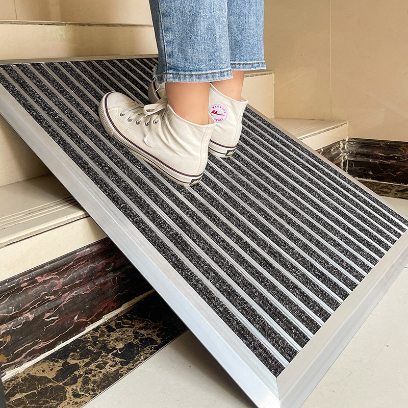 9ZRT aluminum alloy dust-proof floor mat household entrance door carpet door door door mat door wash-free dust-proof door mat