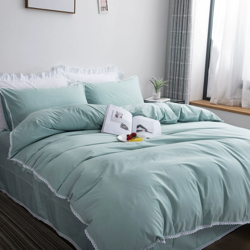 Cotton duvet cover, bedspread, simple and elegant design, 1.5m, 1.8m