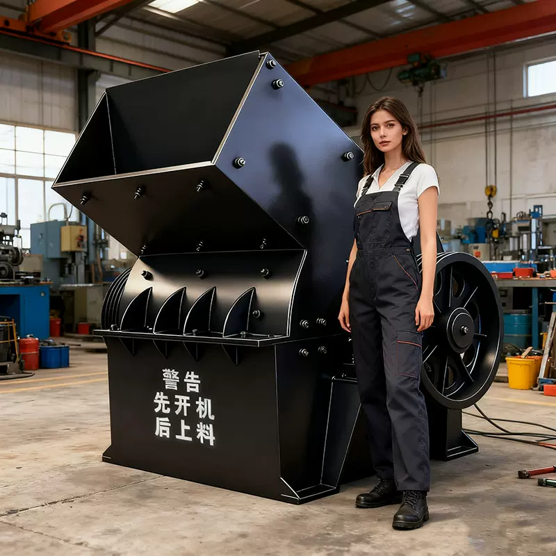 锤式破碎机多型号全自动电动石料粉碎机建筑垃圾煤块大理石碎石机