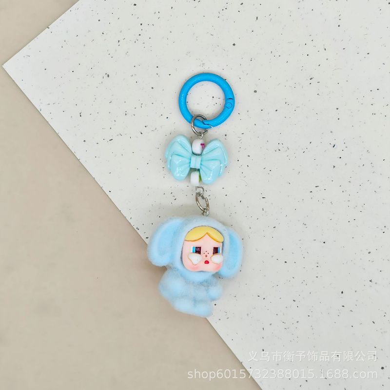 人気のクロスボーダー樹脂植毛泣き赤ちゃんキーホルダーペンダントかわいいバッグ小さなアクセサリー装飾品ジュエリーアクセサリー卸売|undefined