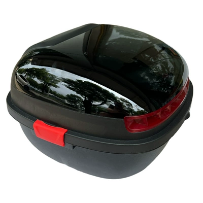 Suitable for Yadea, Aima, Tailing, Motorcycle trunk - black-large